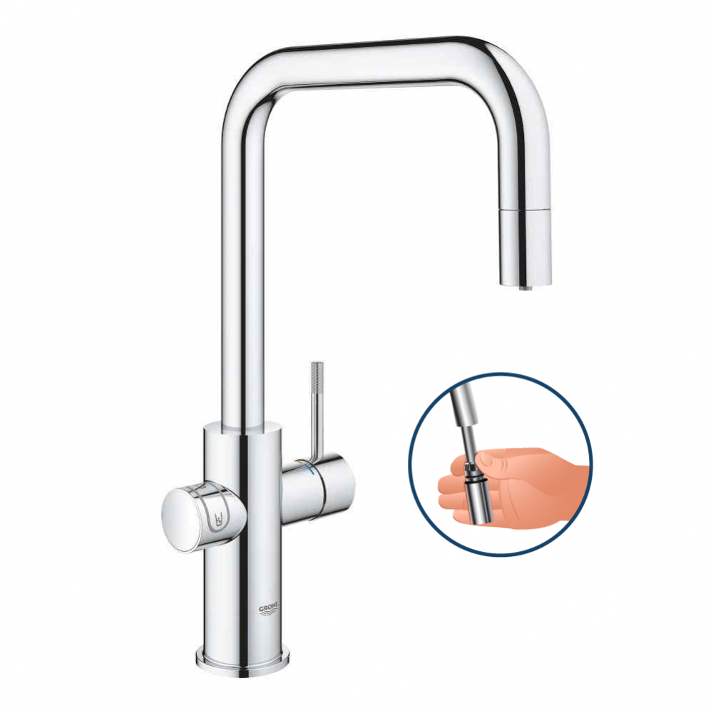 GROHE Blue Home OHM sink U-spout udtræk Grohe Blue haner