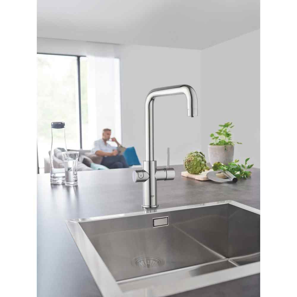 GROHE Blue Home - U-pip - Krom GROHE Blue Home
