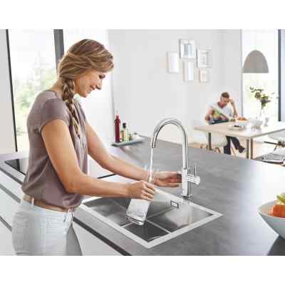 GROHE Blue Home - C-pip - Krom GROHE Blue Home