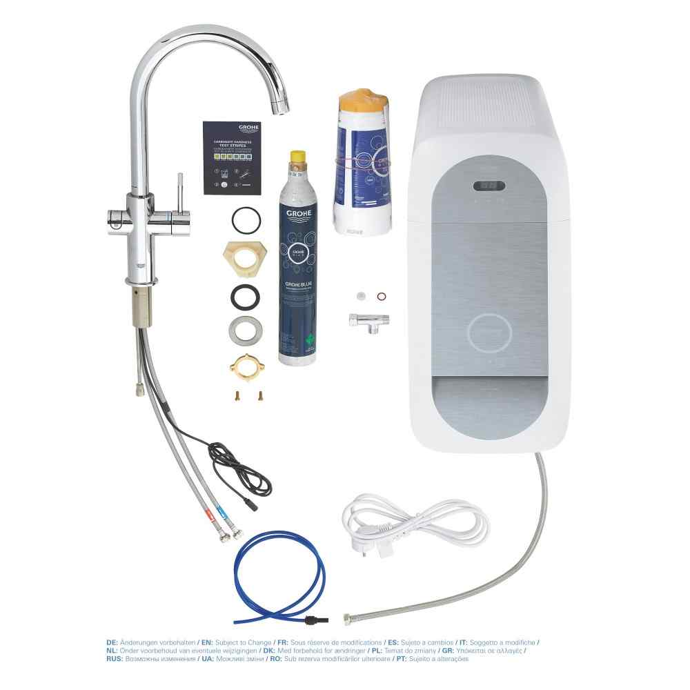 GROHE Blue Home - C-pip - Krom GROHE Blue Home