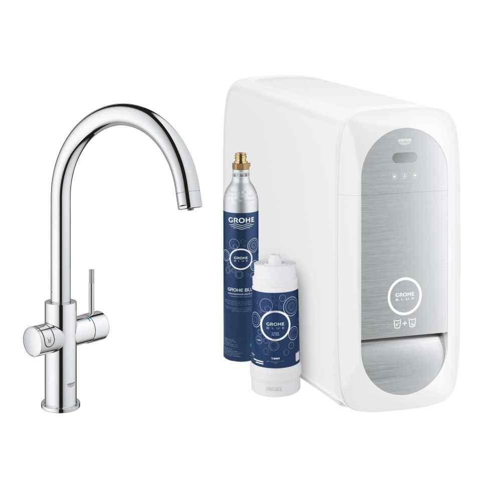 GROHE Blue Home - C-pip - Krom GROHE Blue Home