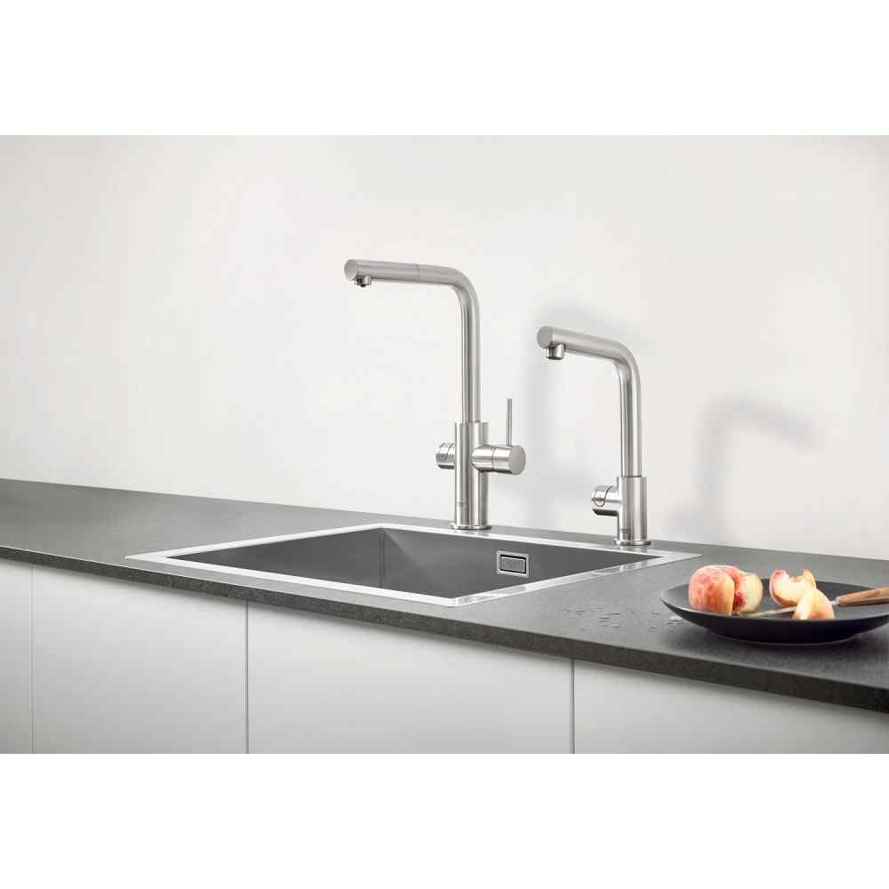 GROHE Blue Professional - L-pip - Utdragbar - Supersteel GROHE Blue Pro