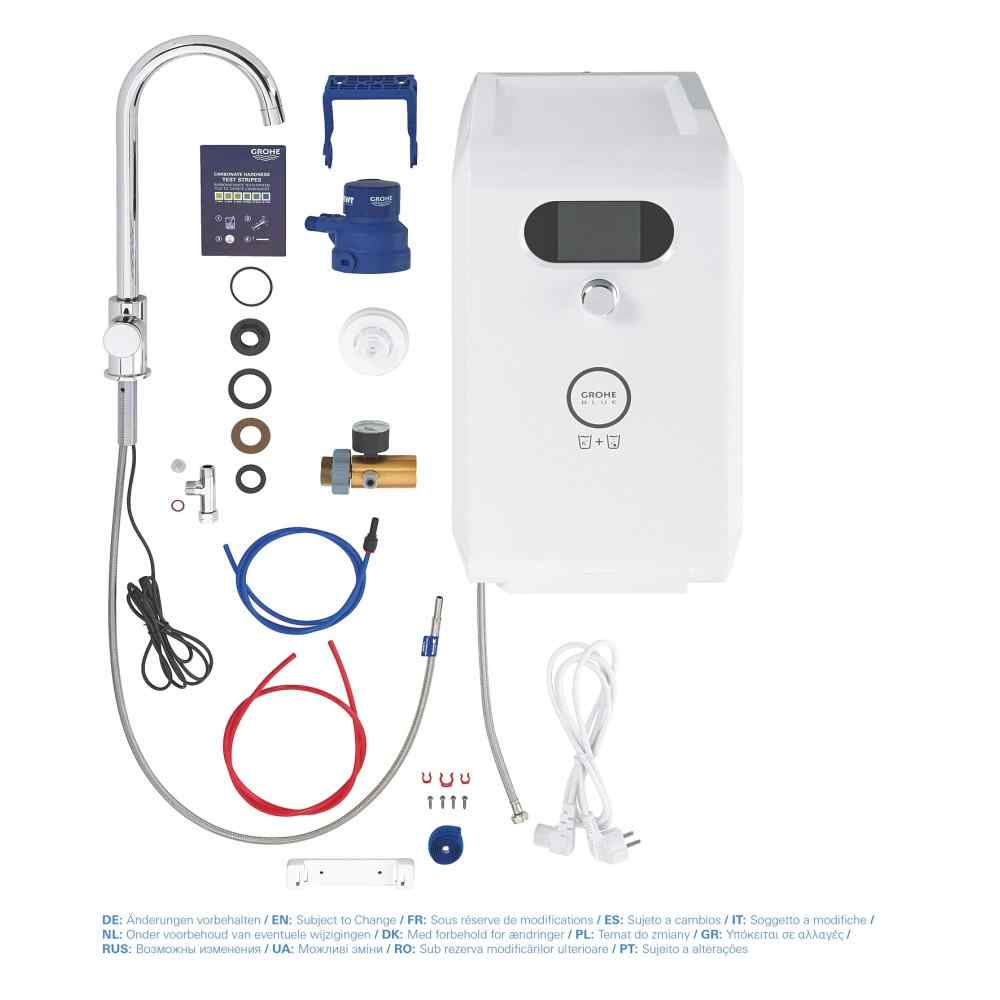 GROHE Blue Professional Mono - C-pip - Krom Grohe Blue Pro