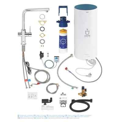 GROHE Red Duo - Krom - L-pip - Size L GROHE Red 5,5 liter
