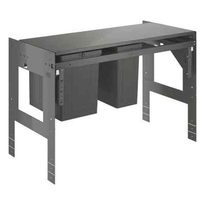 Avfallssorteringssystem 90cm, 2x8+11L Wastesystems